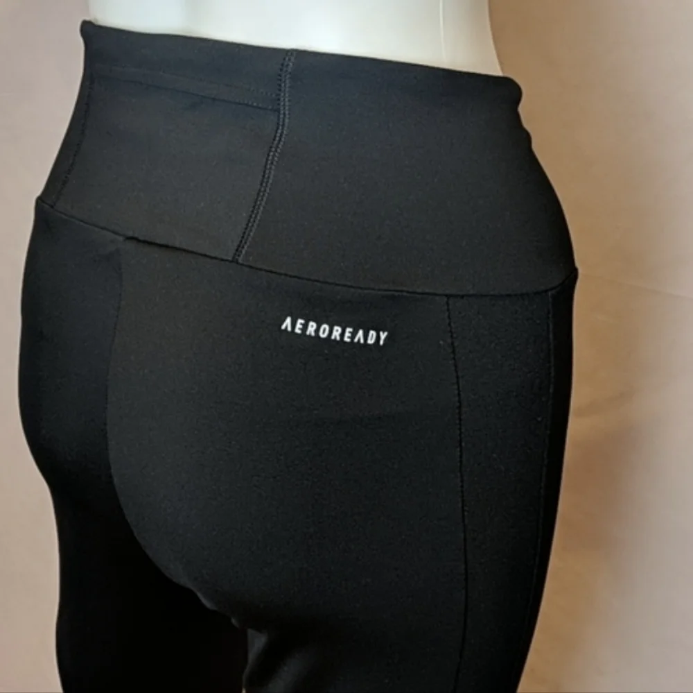 Adidas High Waisted Black Designed to Move Leggings size Small